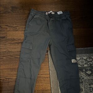 Boys large Grayish blue Levi Strauss Cargo Jogger Pants -